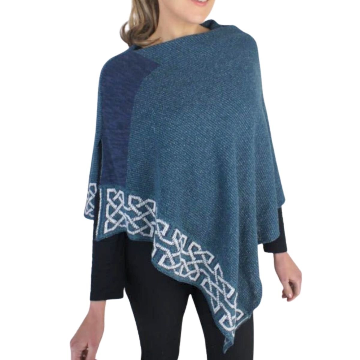 Bill Baber Ballater Shawl - Marine