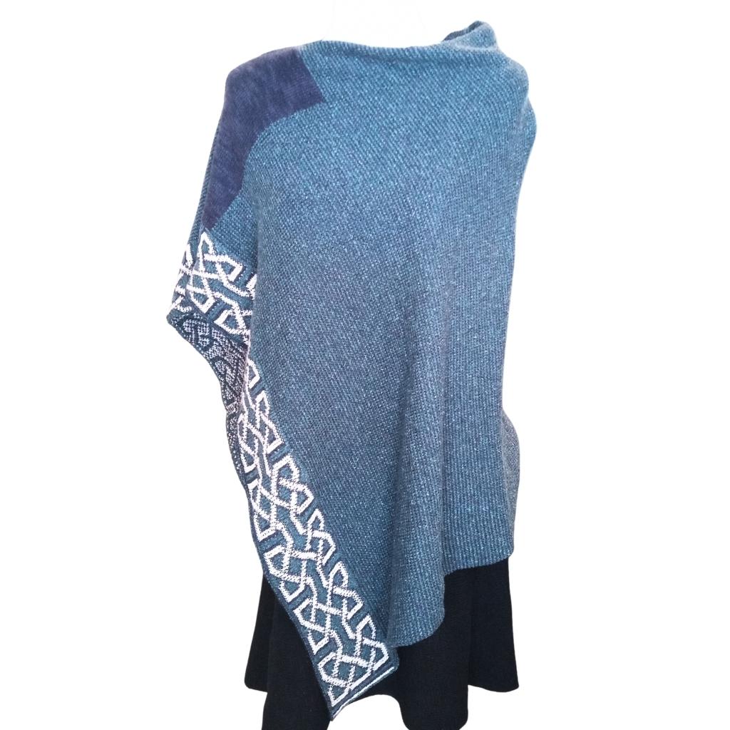Bill Baber Ballater Shawl - Marine