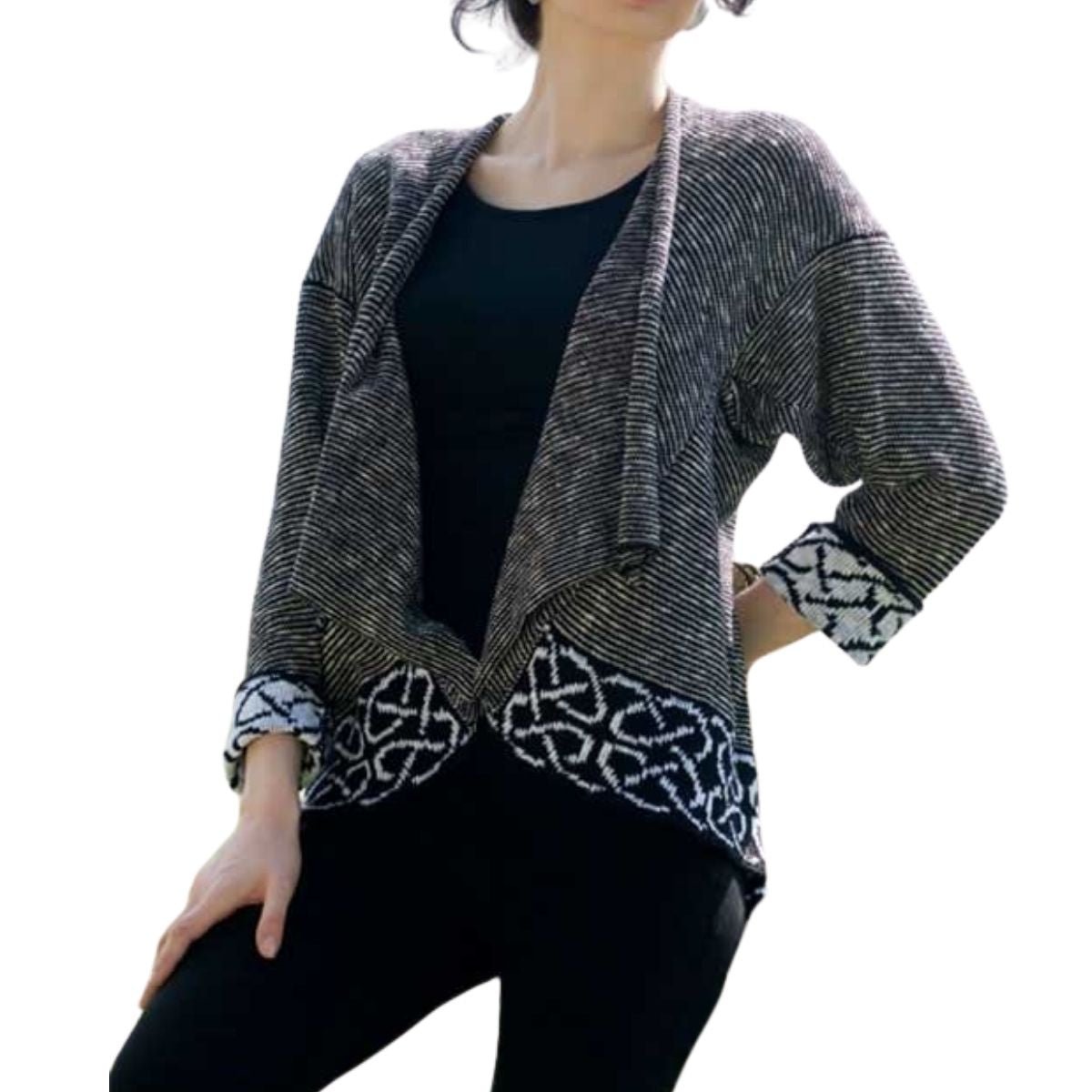 Bill Baber Brora Jacket - Black and White