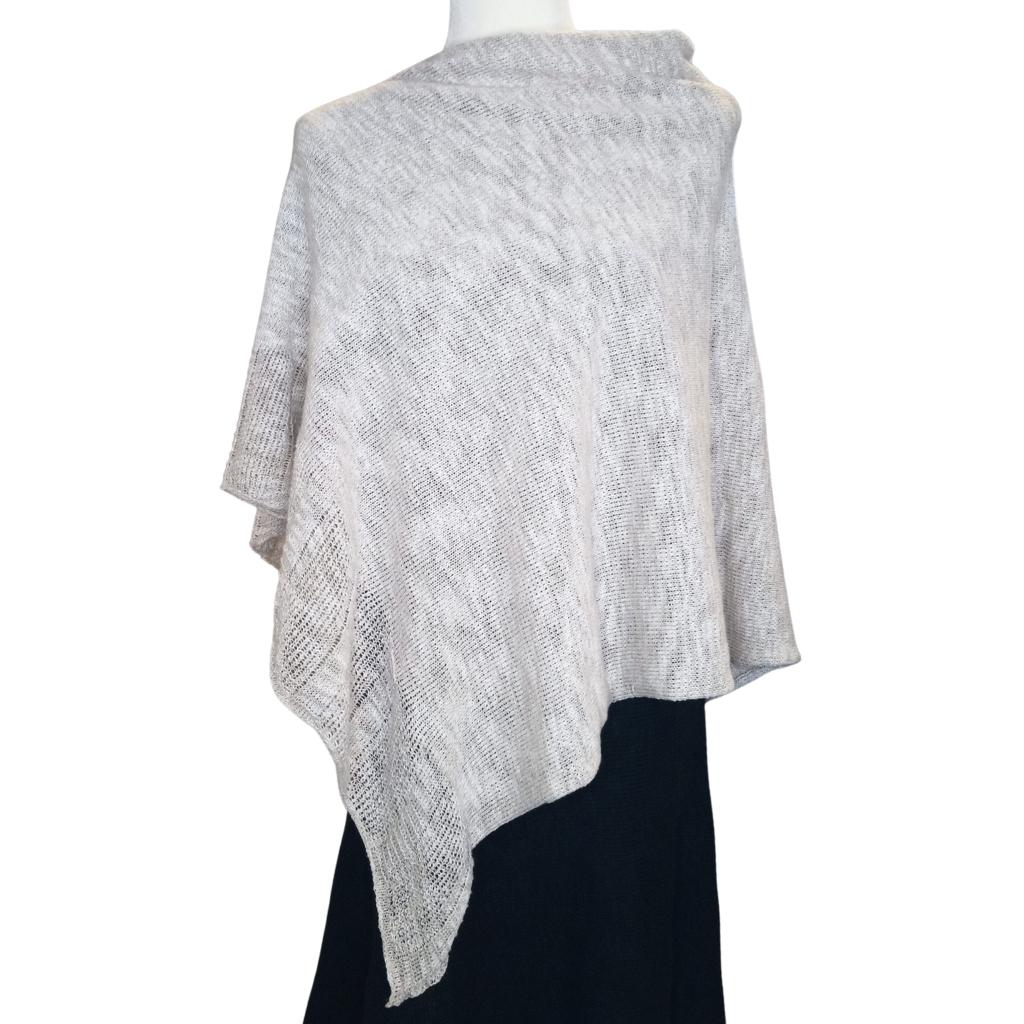 Bill Baber Linen Cape - Oat