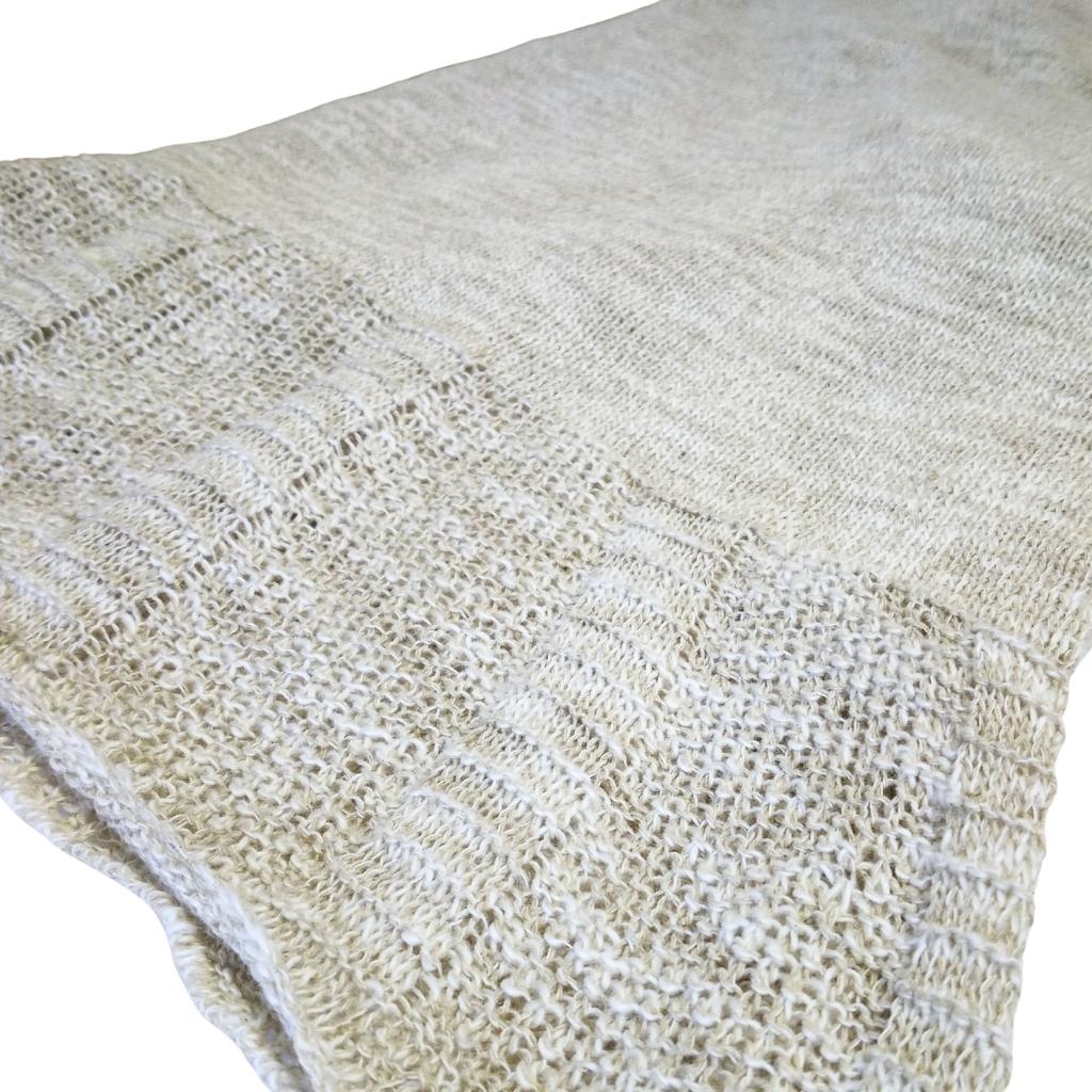 Bill Baber Linen Cape - Oat