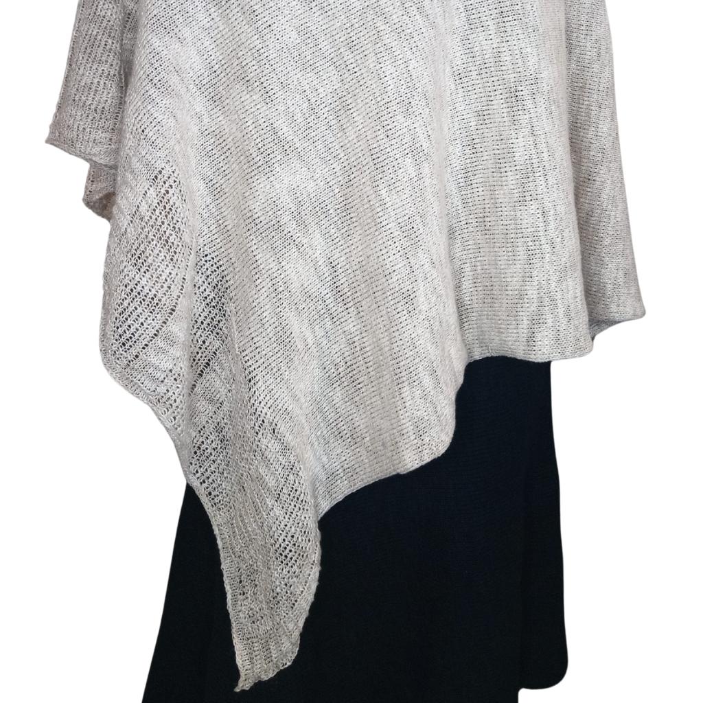 Bill Baber Linen Cape - Oat