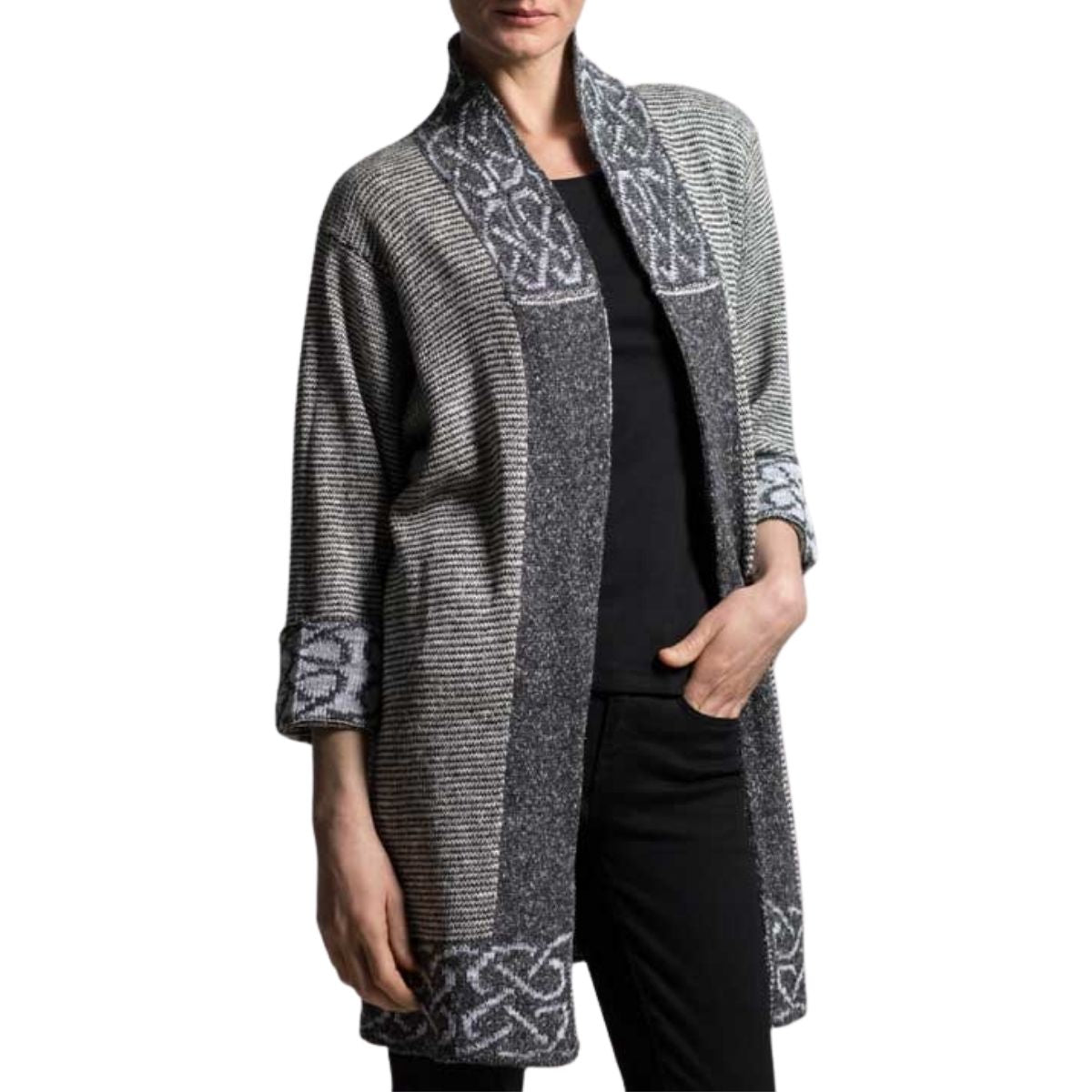 Bill Baber Long Mull Jacket - Mist