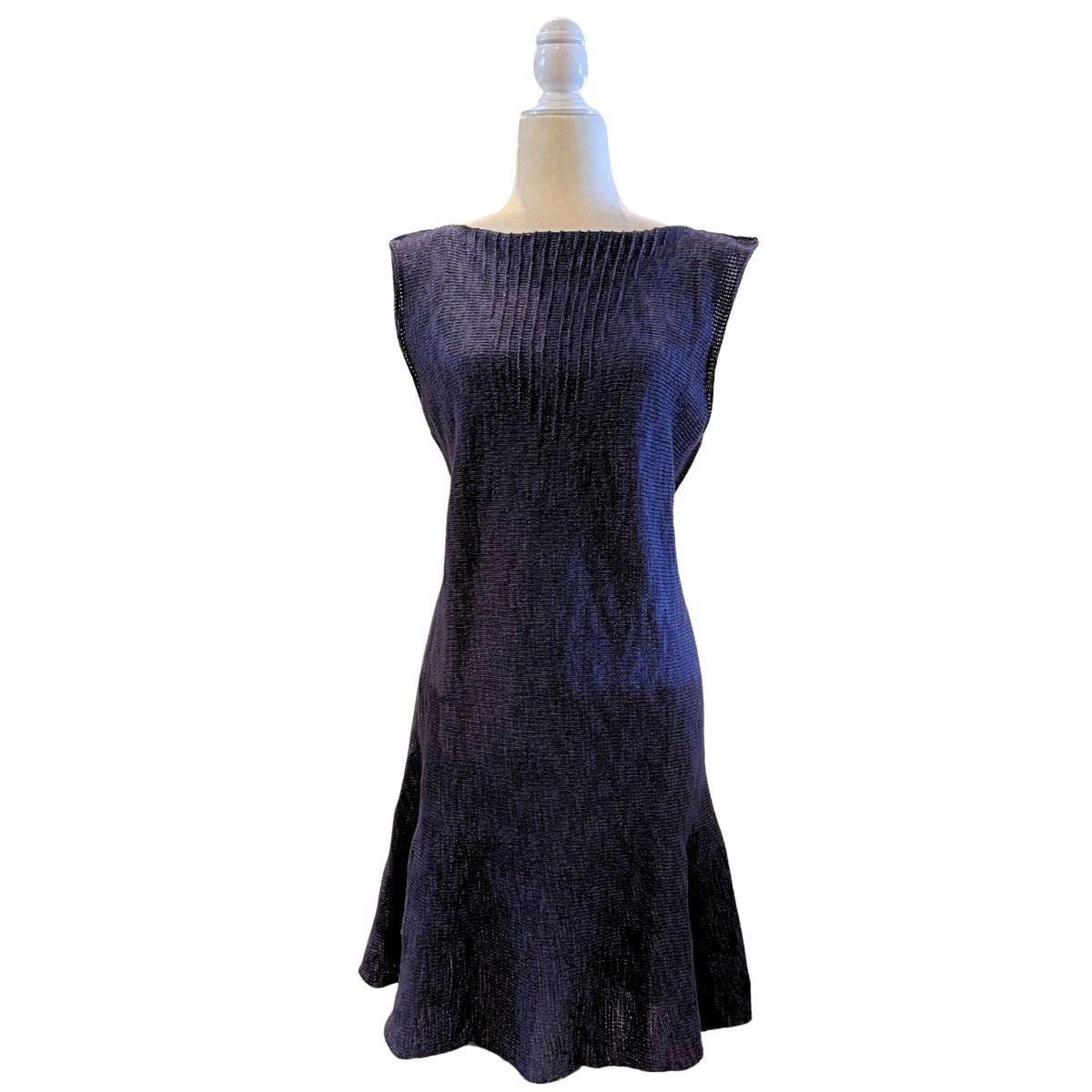 Bill Baber Long Sally Dress - Navy