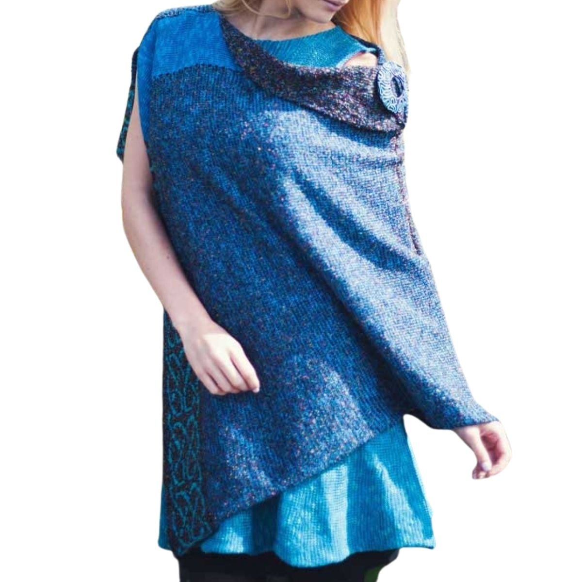 Bill Baber Wallace Shawl - Ocean