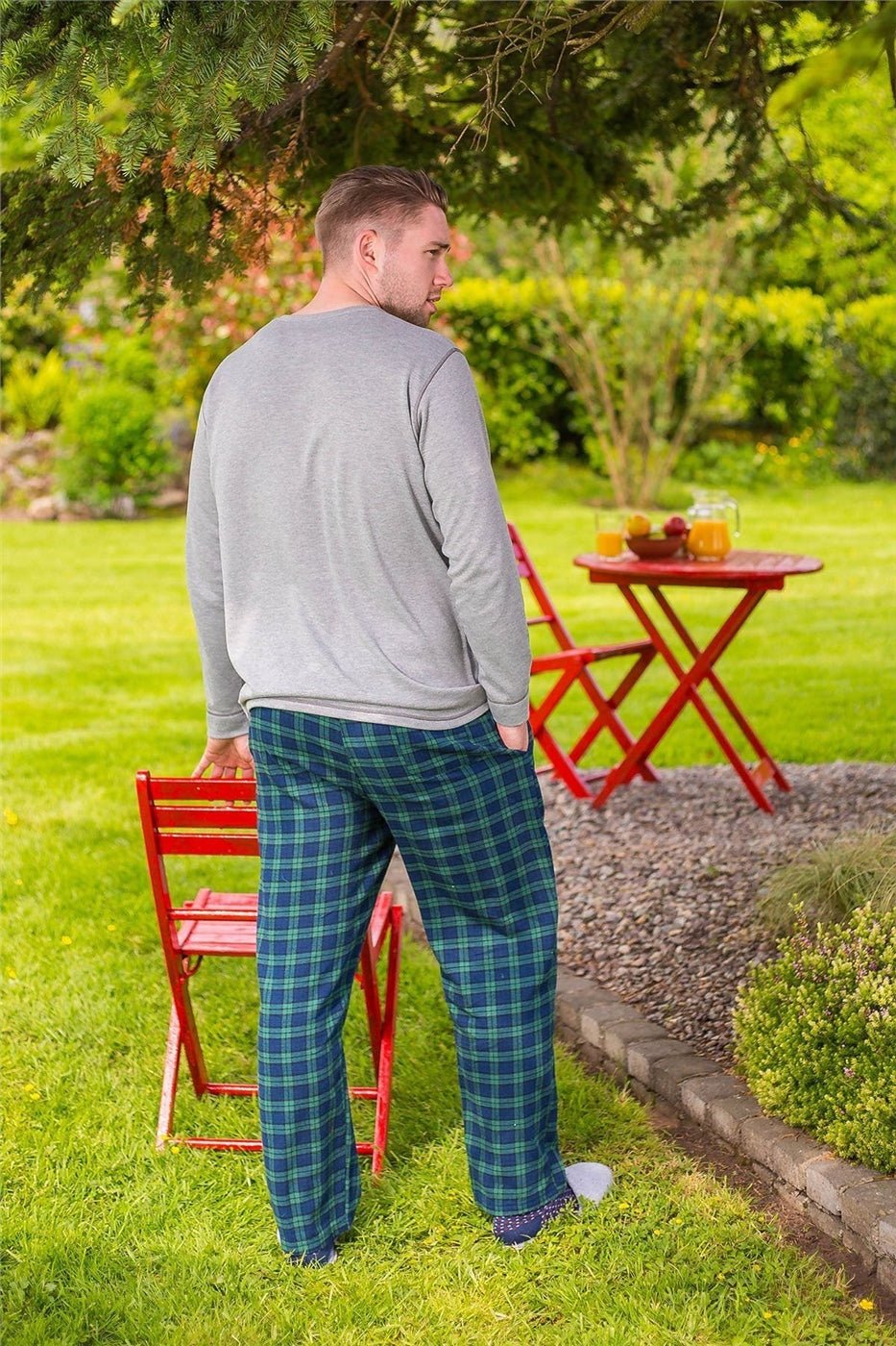 Blackwatch Flannel Lounge Pants - The Celtic Gift Store - Clothing