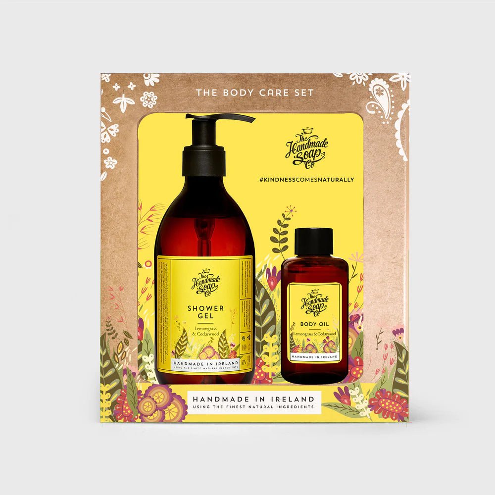 Body Care Set - Lemongrass & Cedarwood - The Celtic Gift Store - Beauty and Wellness