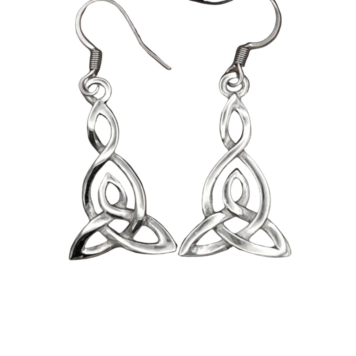 Bold Celtic Mother & Daughter Infinity Knot Earrings