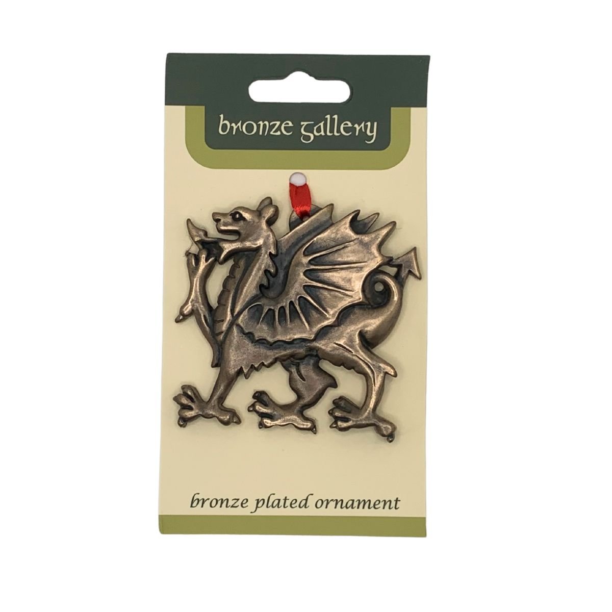 Bronze Welsh Dragon Ornament - The Celtic Gift Store - Decor