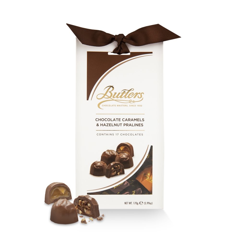 Butlers Chocolate Caramel and Hazelnut Pralines - The Celtic Gift Store - Food