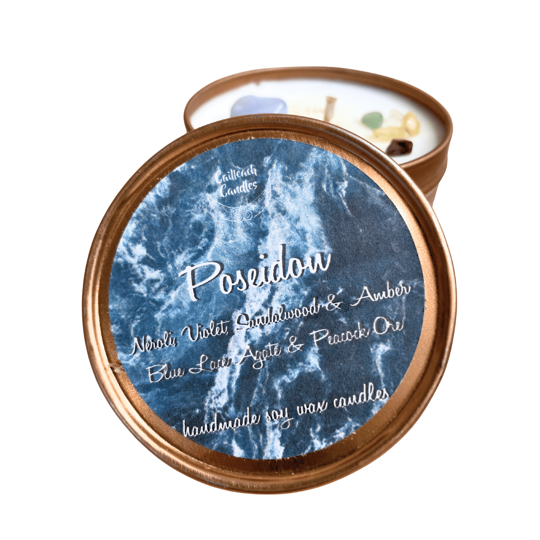 Cailleach Candles - Poseidon - The Celtic Gift Store - Candles, Wax Melts, Incense