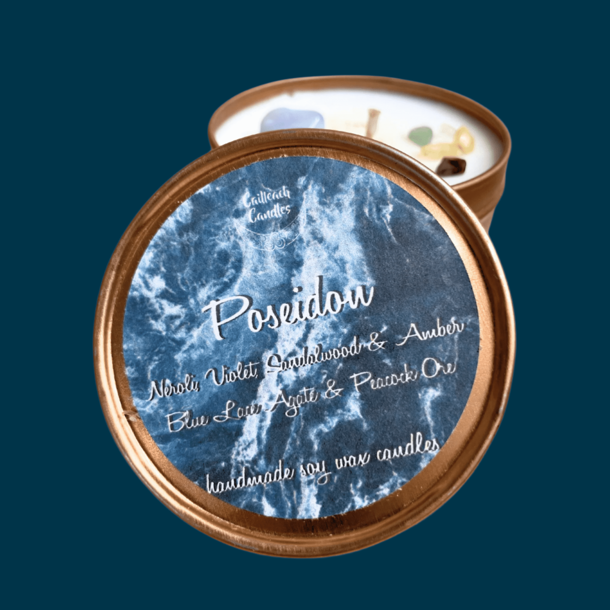 Cailleach Candles - Poseidon - The Celtic Gift Store - Candles, Wax Melts, Incense