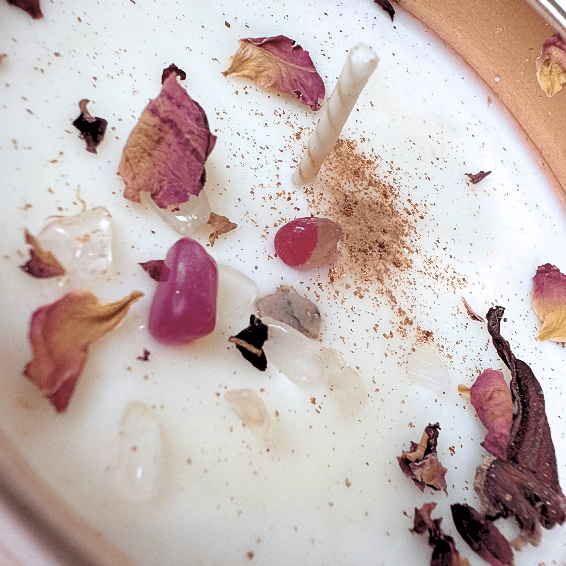 Cailleach Candles - Rose Quartz - The Celtic Gift Store - Candles, Wax Melts, Incense