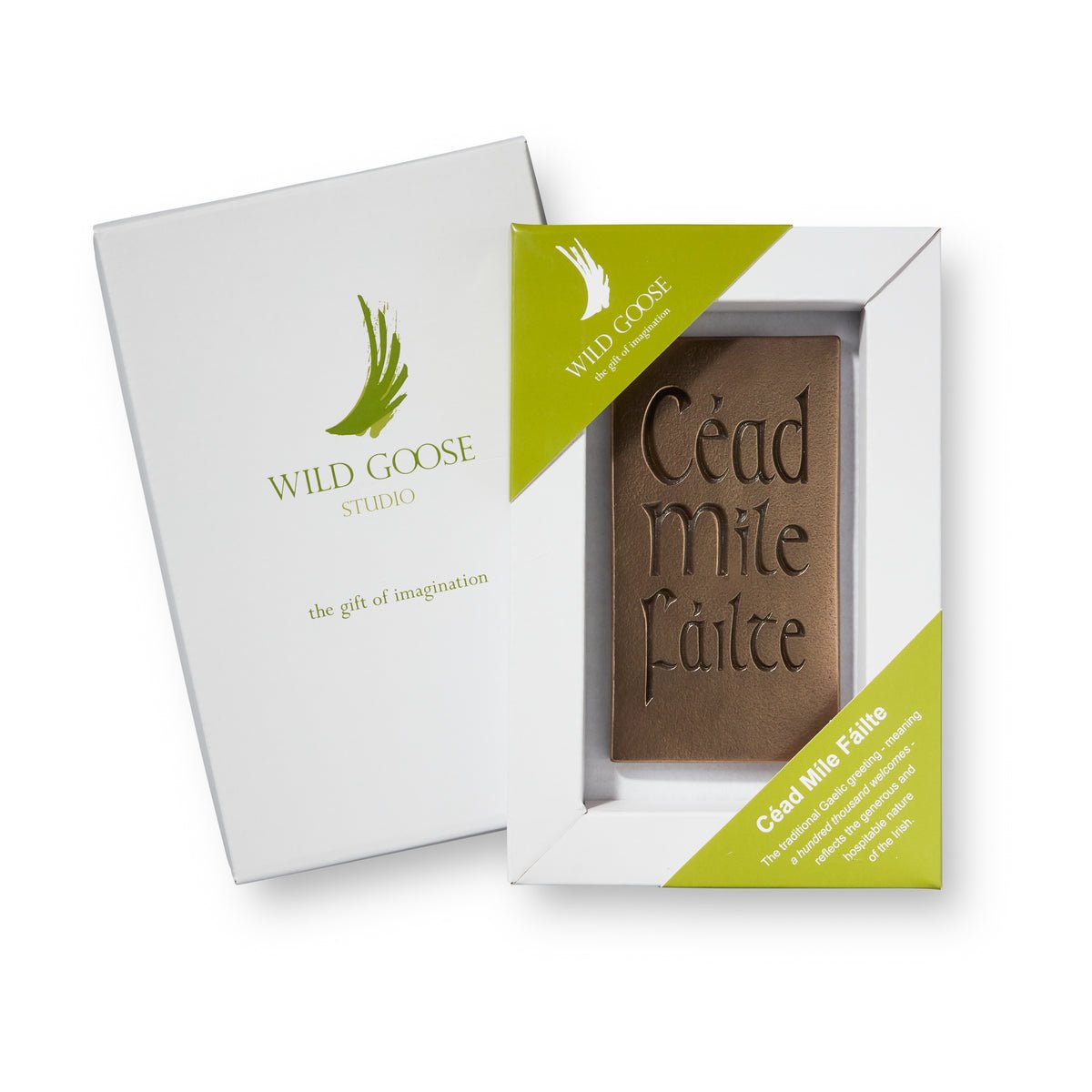 Céad Míle Fáilte Bronze Wall Plaque - The Celtic Gift Store - Decor