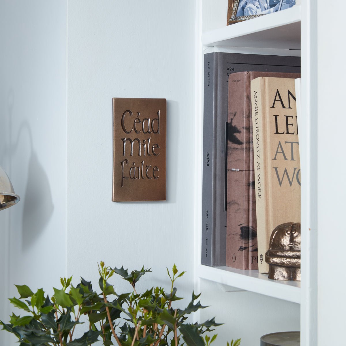 Céad Míle Fáilte Bronze Wall Plaque - The Celtic Gift Store - Decor