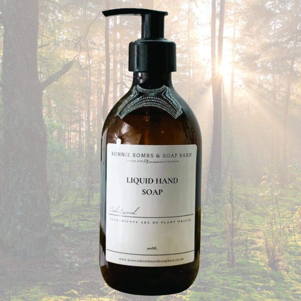 Cedar Wood Liquid Hand Soap