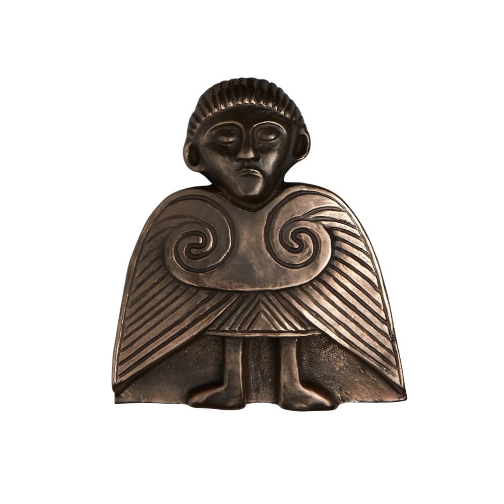 Celtic Angel Bronze Wall Plaque