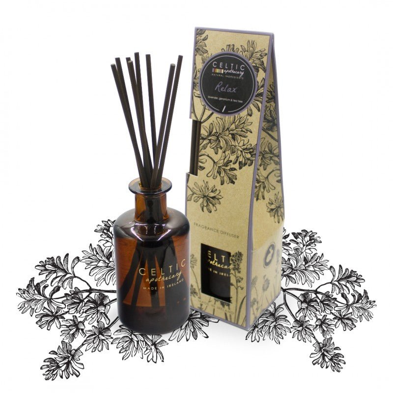 Celtic Apothecary Relax Diffuser Set