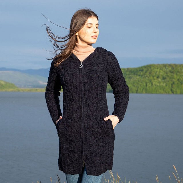 Celtic Aran Jacket - The Celtic Gift Store - 