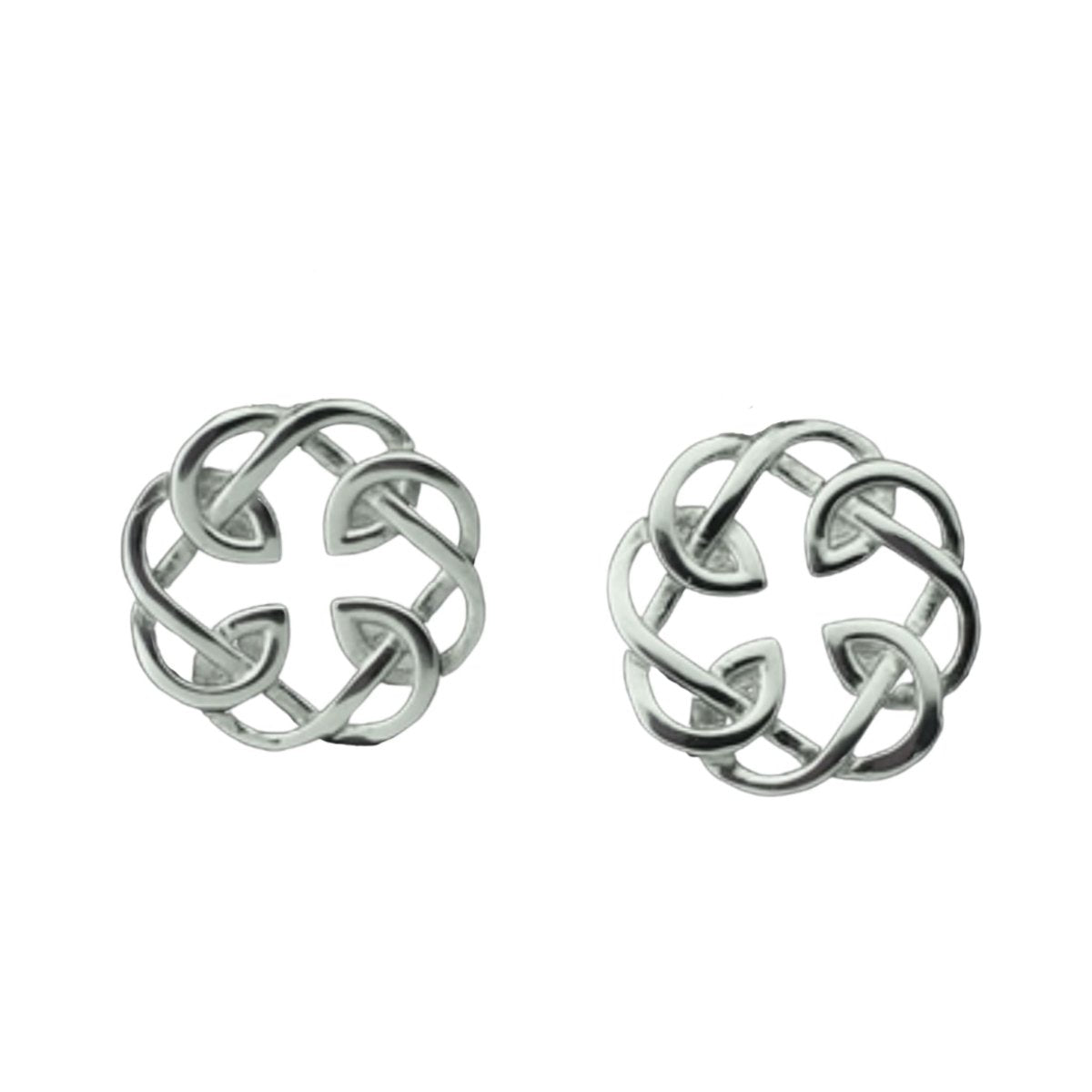 Celtic Father and Daughter Post Earrings