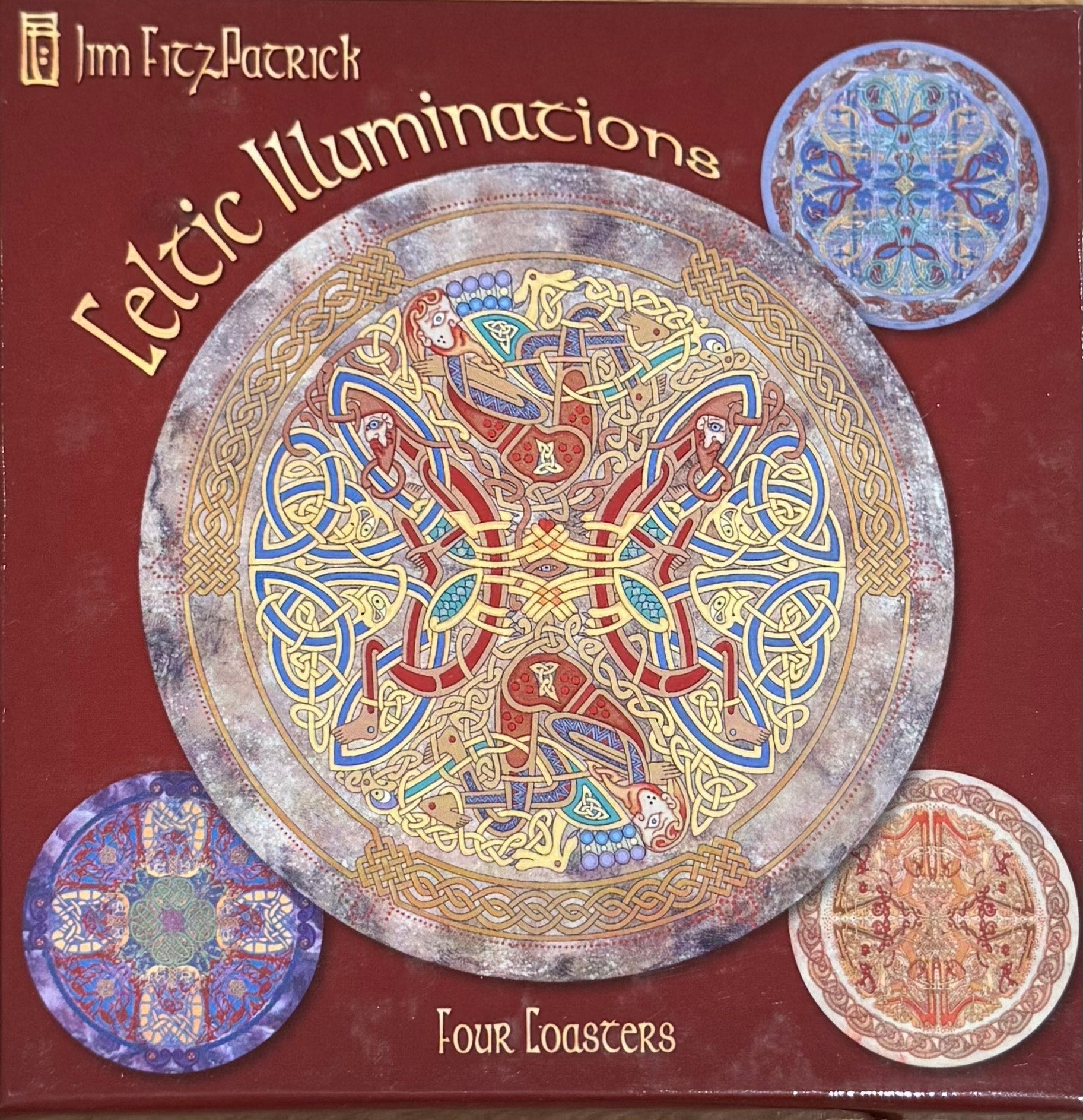 Celtic Illuminations Coasters - The Celtic Gift Store - Decor