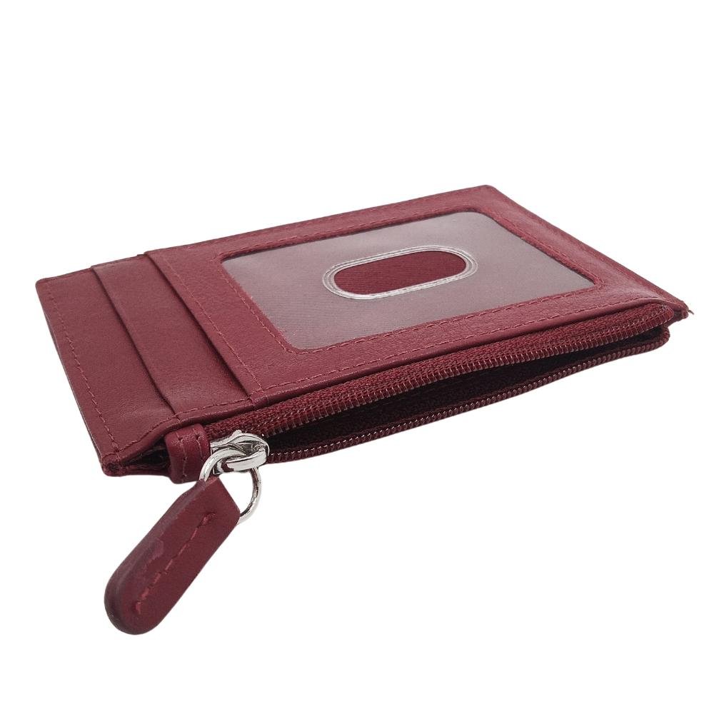 Celtic Knot Leather Wallet - Merlot