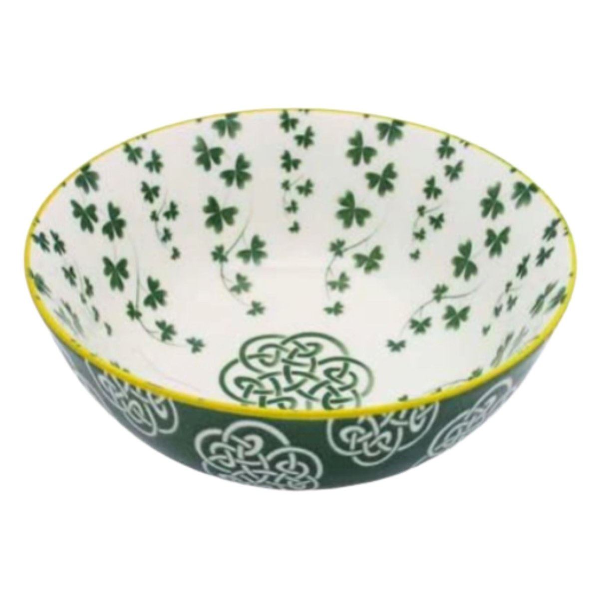 Celtic Knot Shamrock Bowl - The Celtic Gift Store - Kitchenware