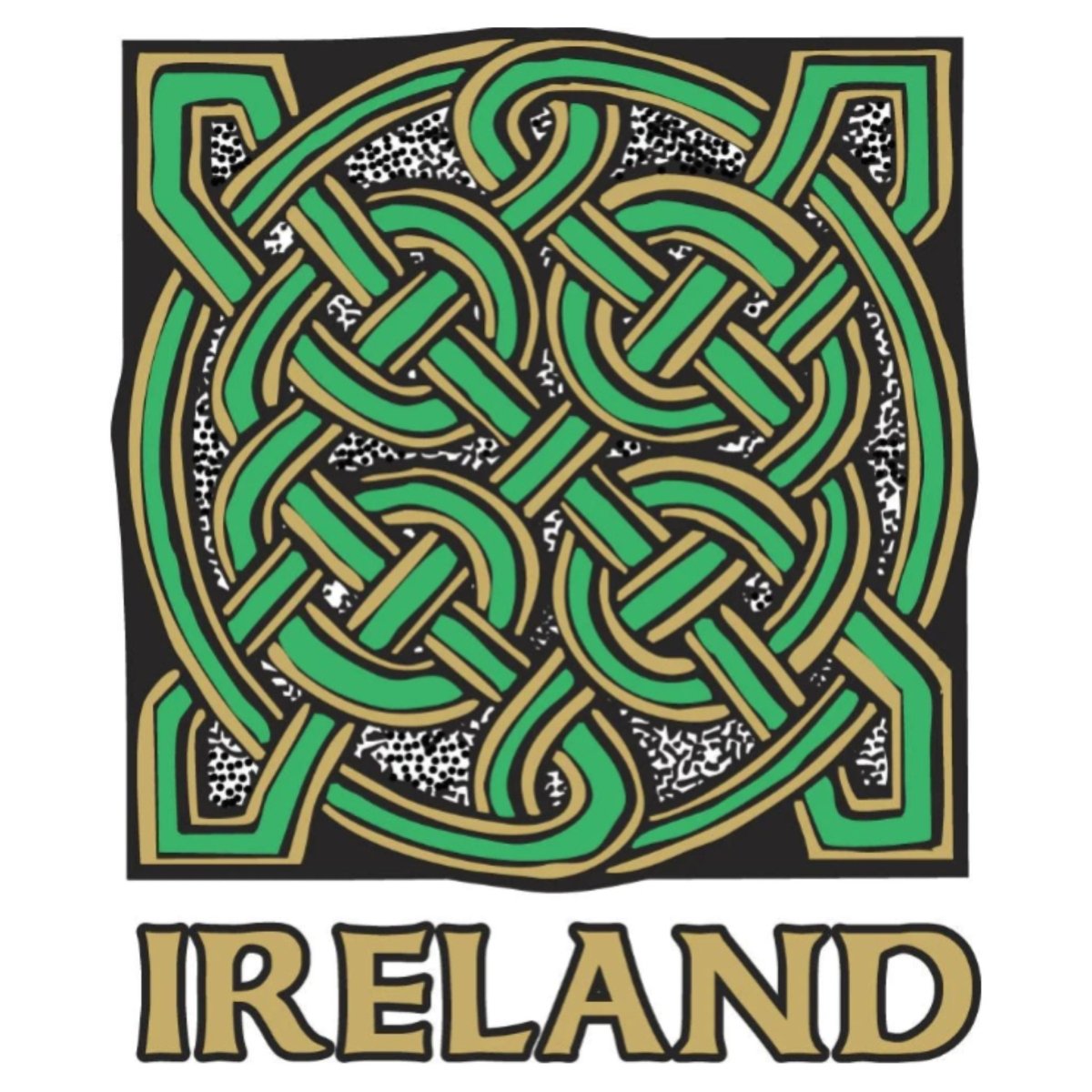 Celtic Knot Square Sticker