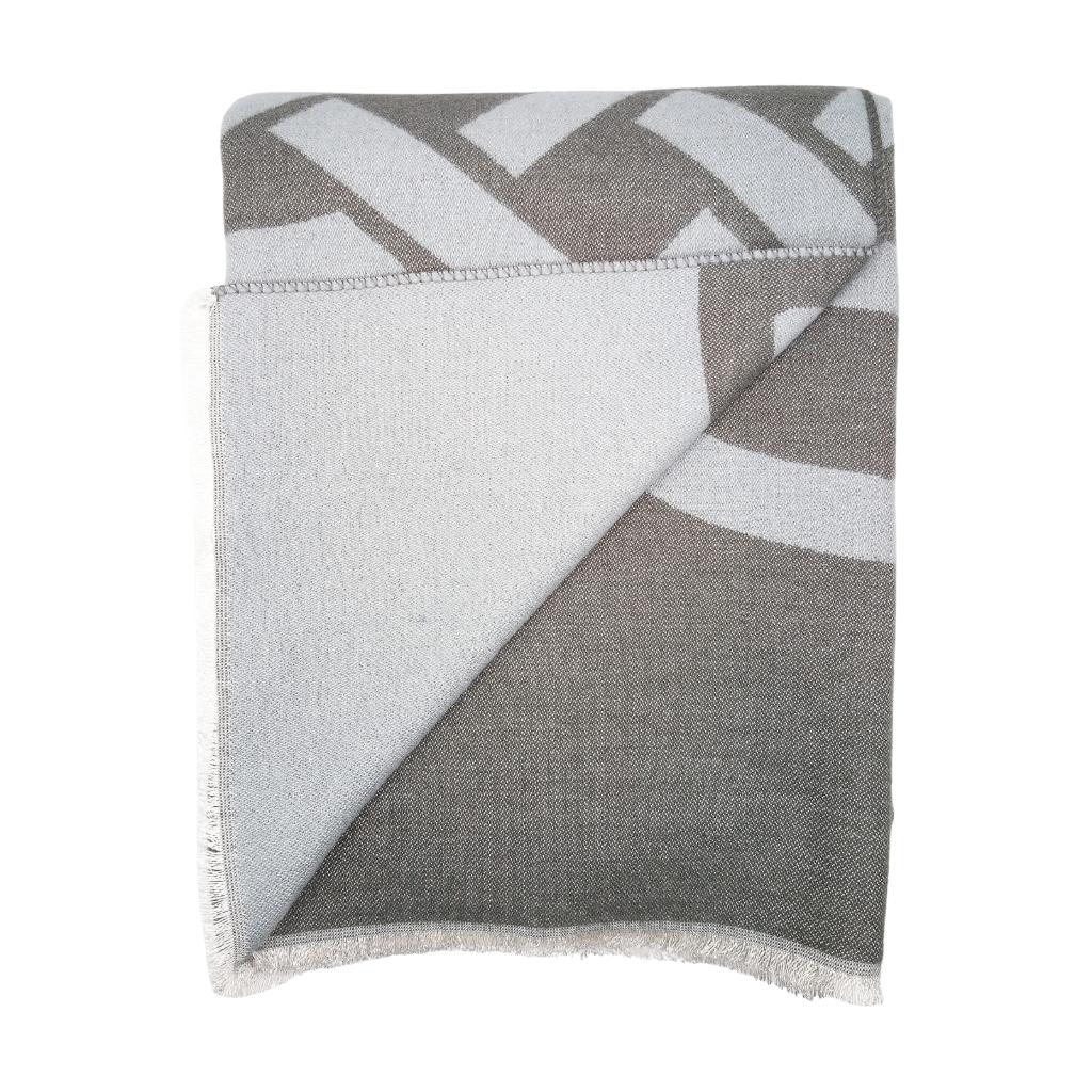 Celtic Knot Two-Toned Scarf - Grey by Celtic Ore - Scarves & Shawls