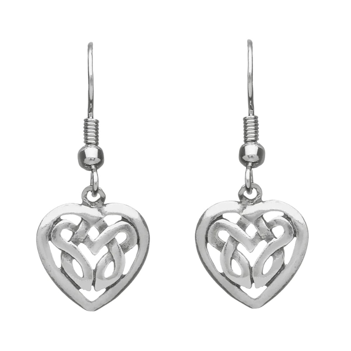 Celtic Legends Pewter Celtic Love Knot Earrings