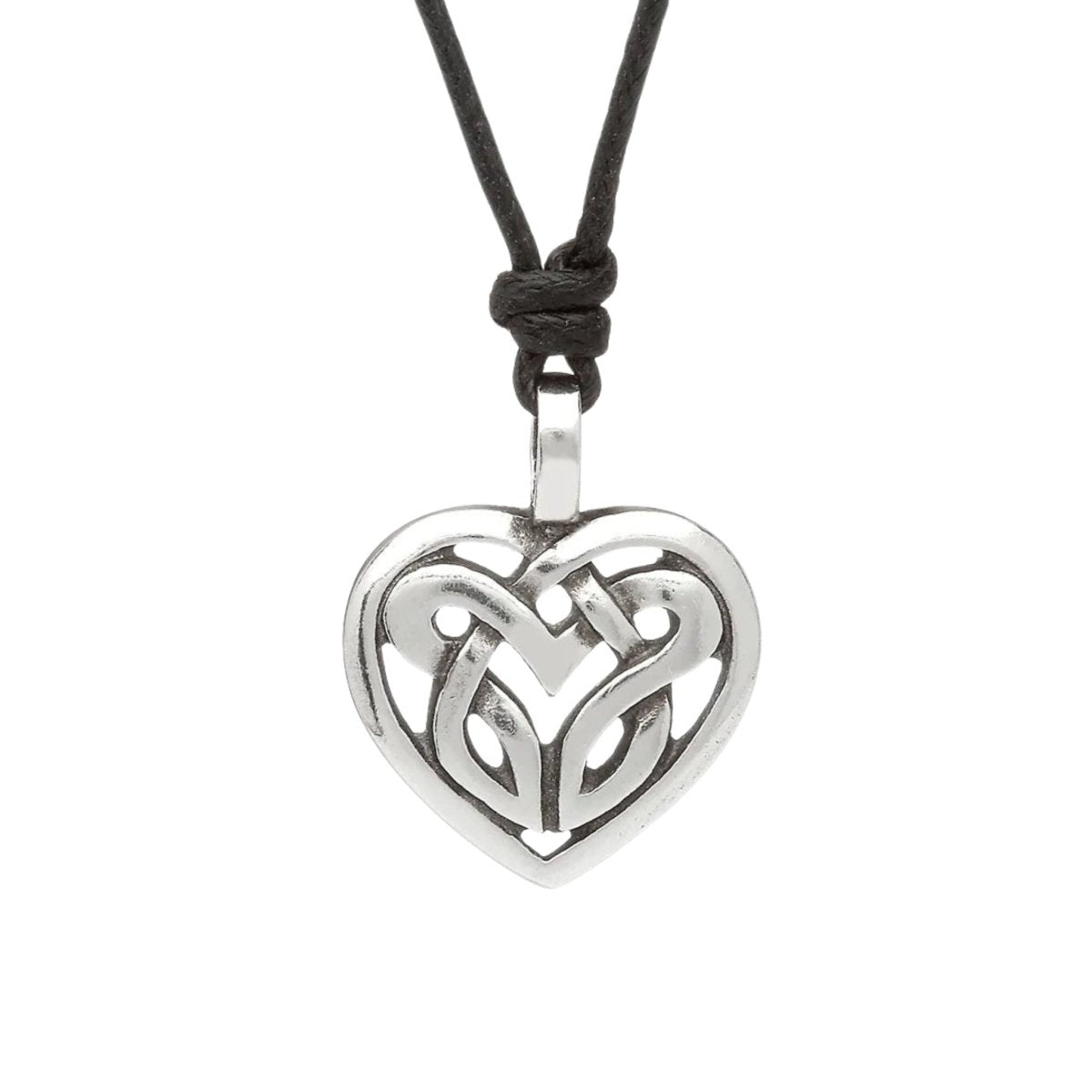Celtic Legends Pewter Celtic Love Knot Necklace