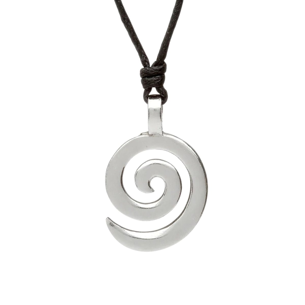 Celtic Legends Pewter Celtic Spiral Necklace