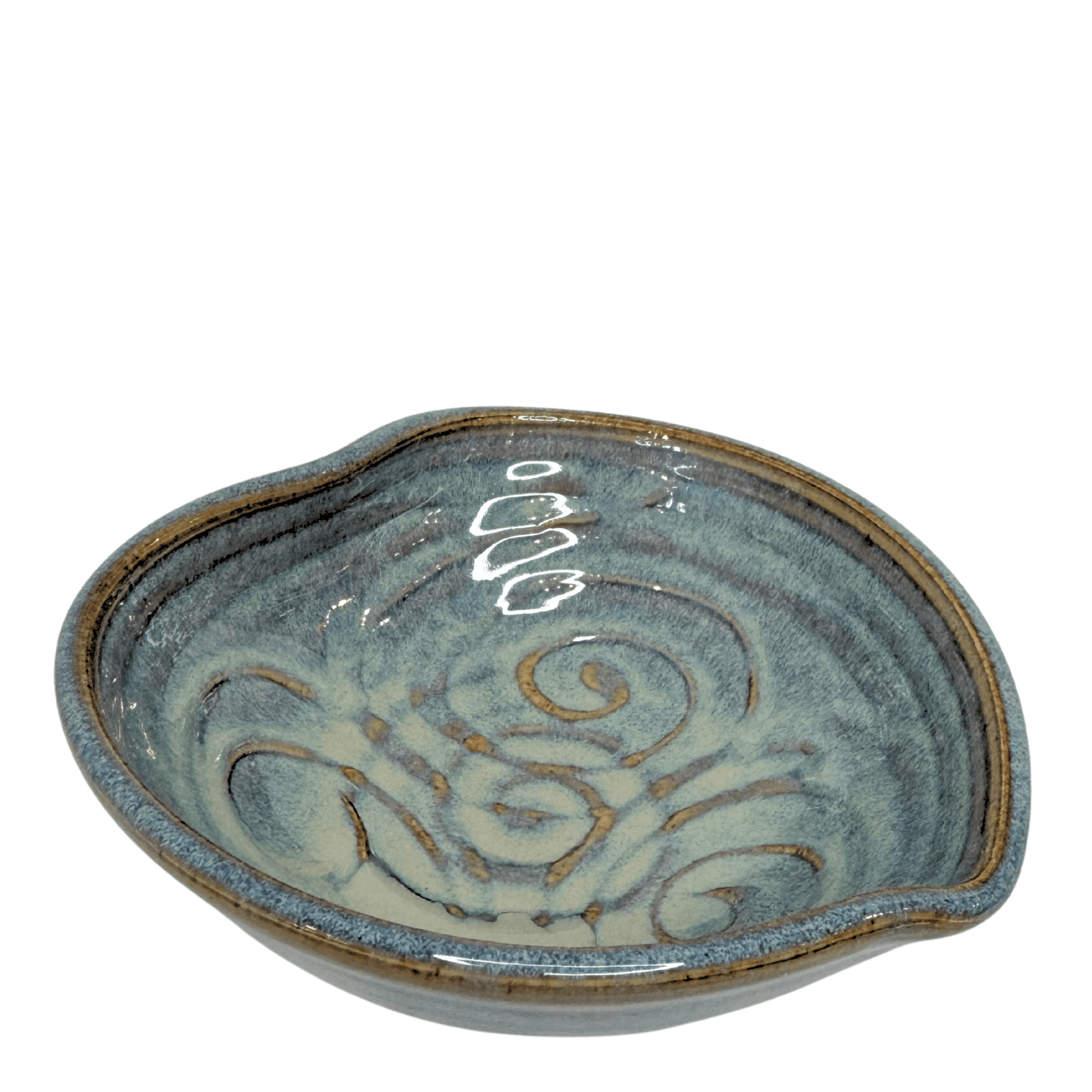 Celtic Swirl Heart Bowl Handmade Irish Pottery - The Celtic Gift Store - Tableware
