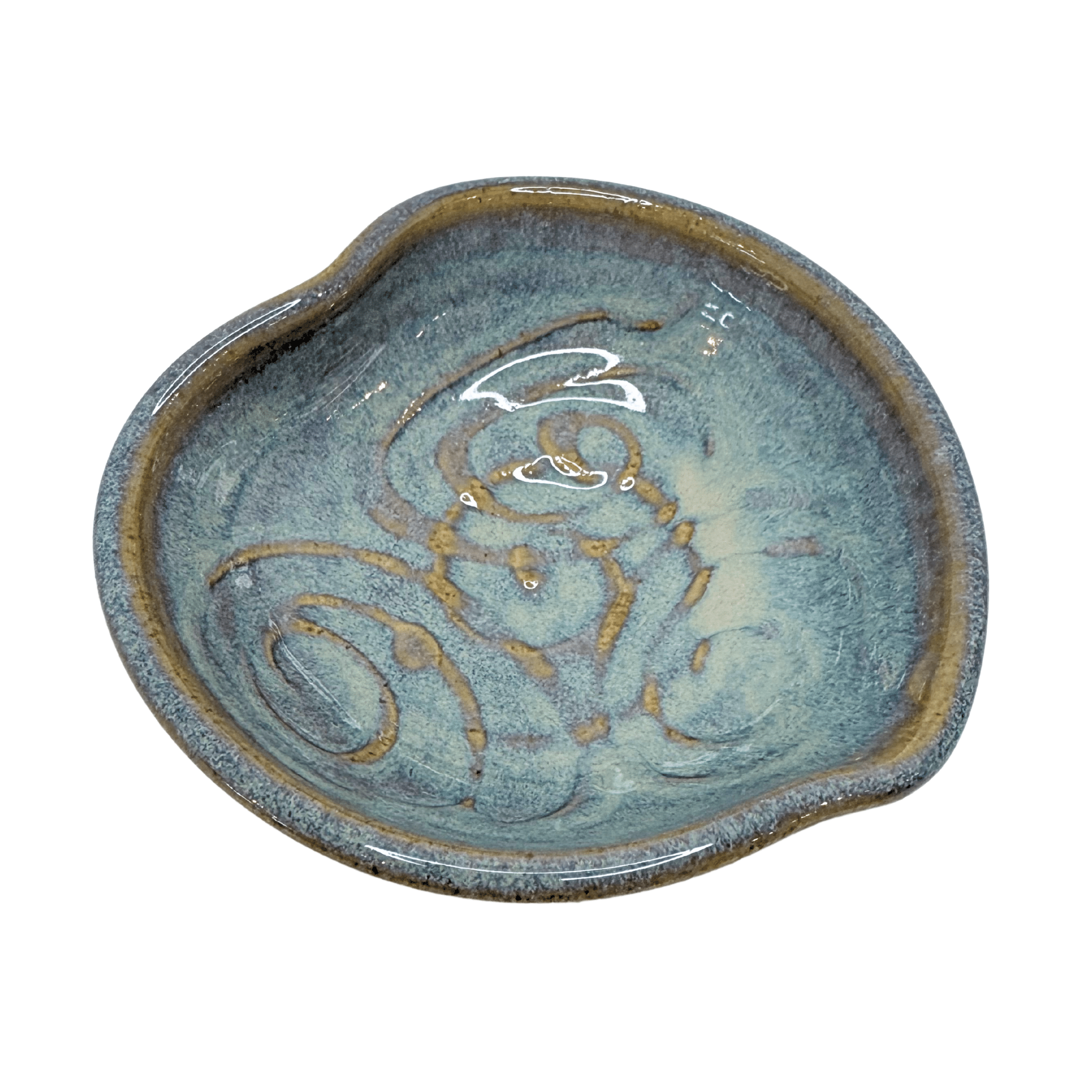 Celtic Swirl Heart Bowl Handmade Irish Pottery - The Celtic Gift Store - Tableware