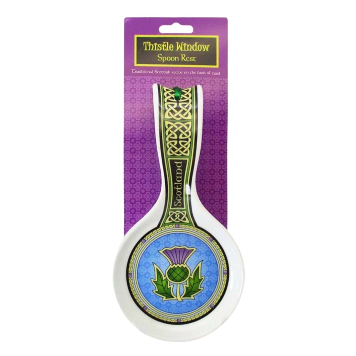Celtic Window Scottish Thistle Spoon Rest - The Celtic Gift Store - Decor