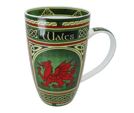 Celtic Window Welsh Dragon Mug - The Celtic Gift Store - Drinkware