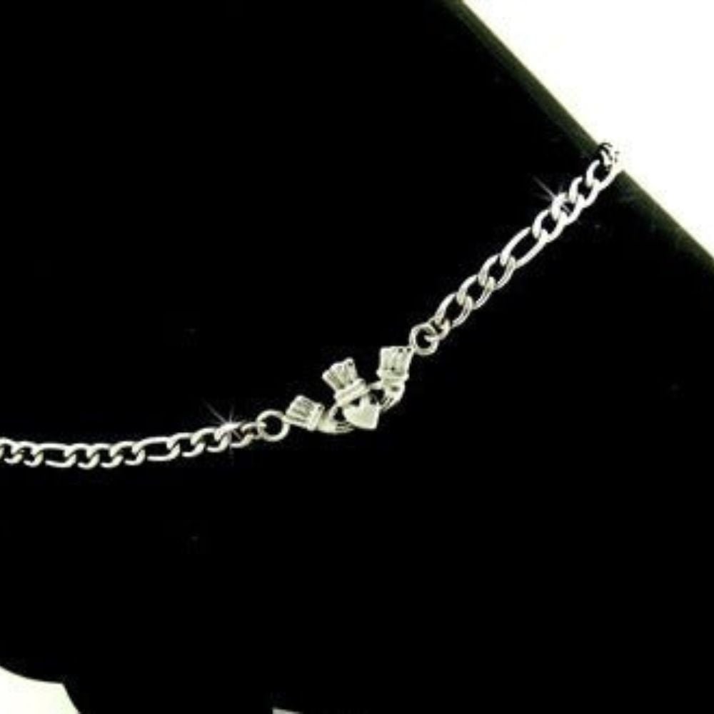 Claddagh Anklet - The Celtic Gift Store - 