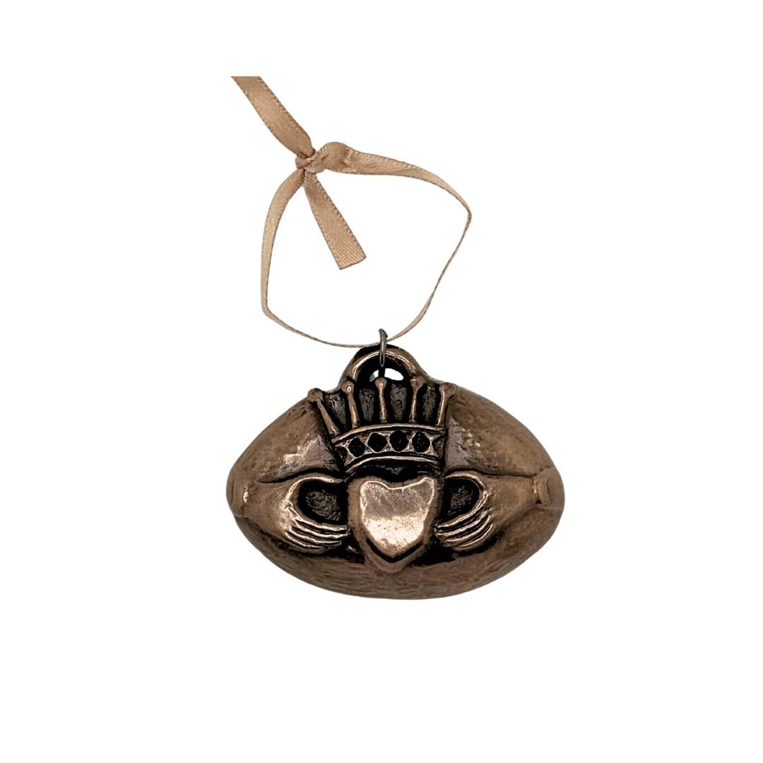 Claddagh Bronze Hanging Ornament