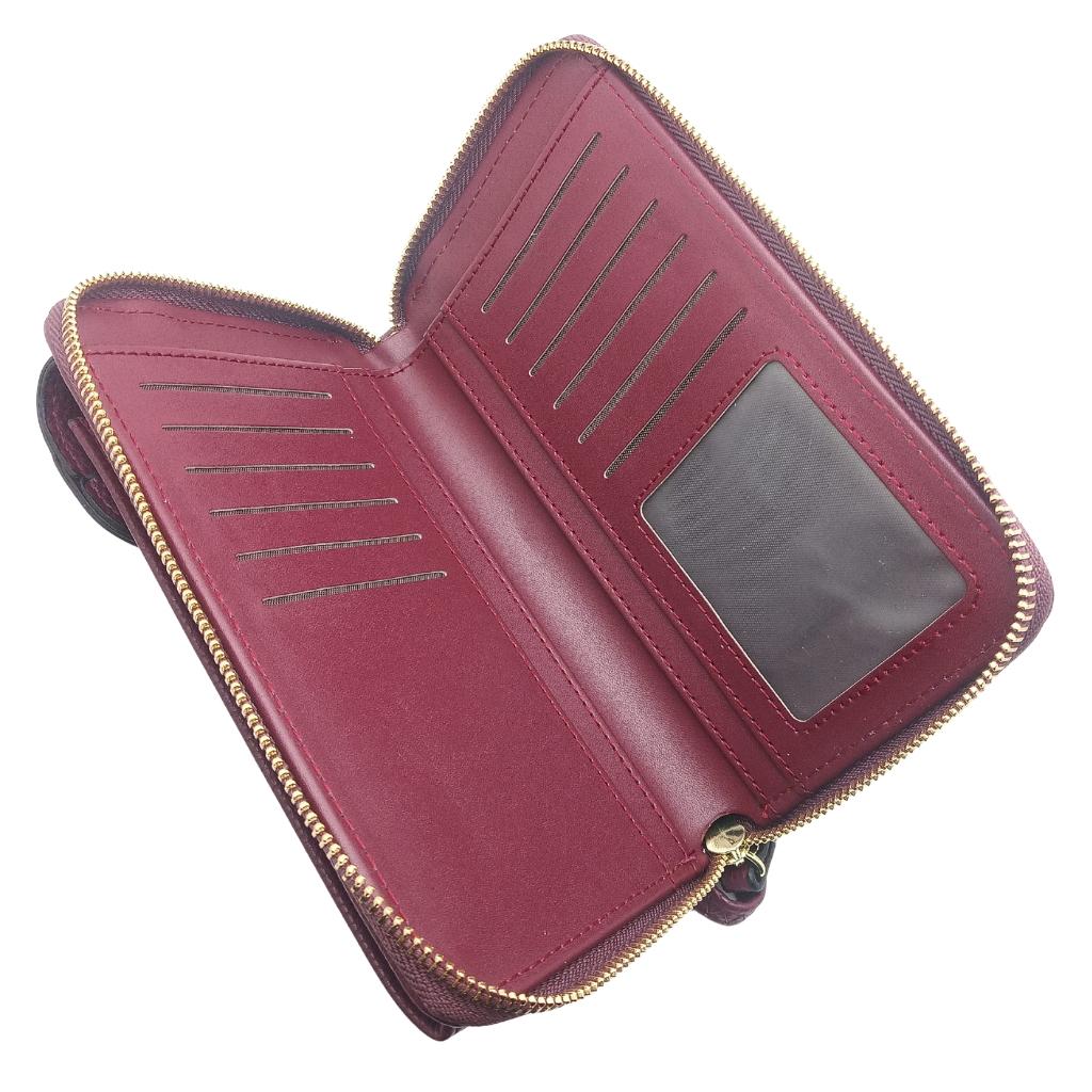 Claddagh Cell Phone Wristlet/Crossbody Bag- Red