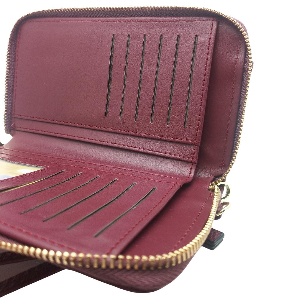 Claddagh Cell Phone Wristlet/Crossbody Bag- Red