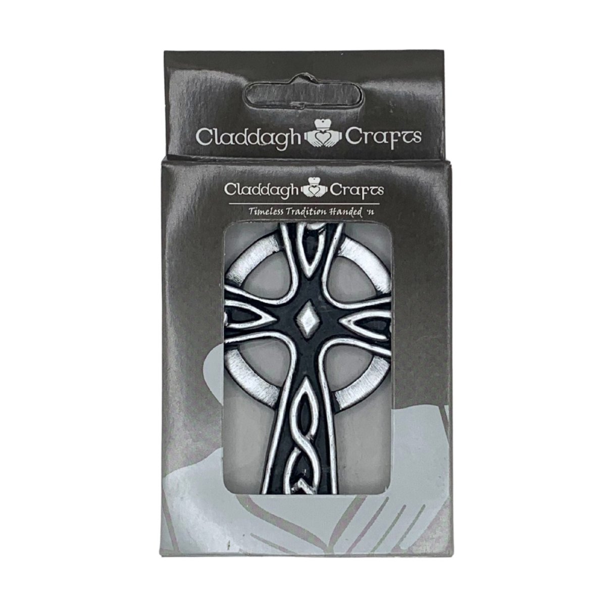 Claddagh Crafts Turf Celtic Cross Ornament - The Celtic Gift Shop - Gifts - Home
