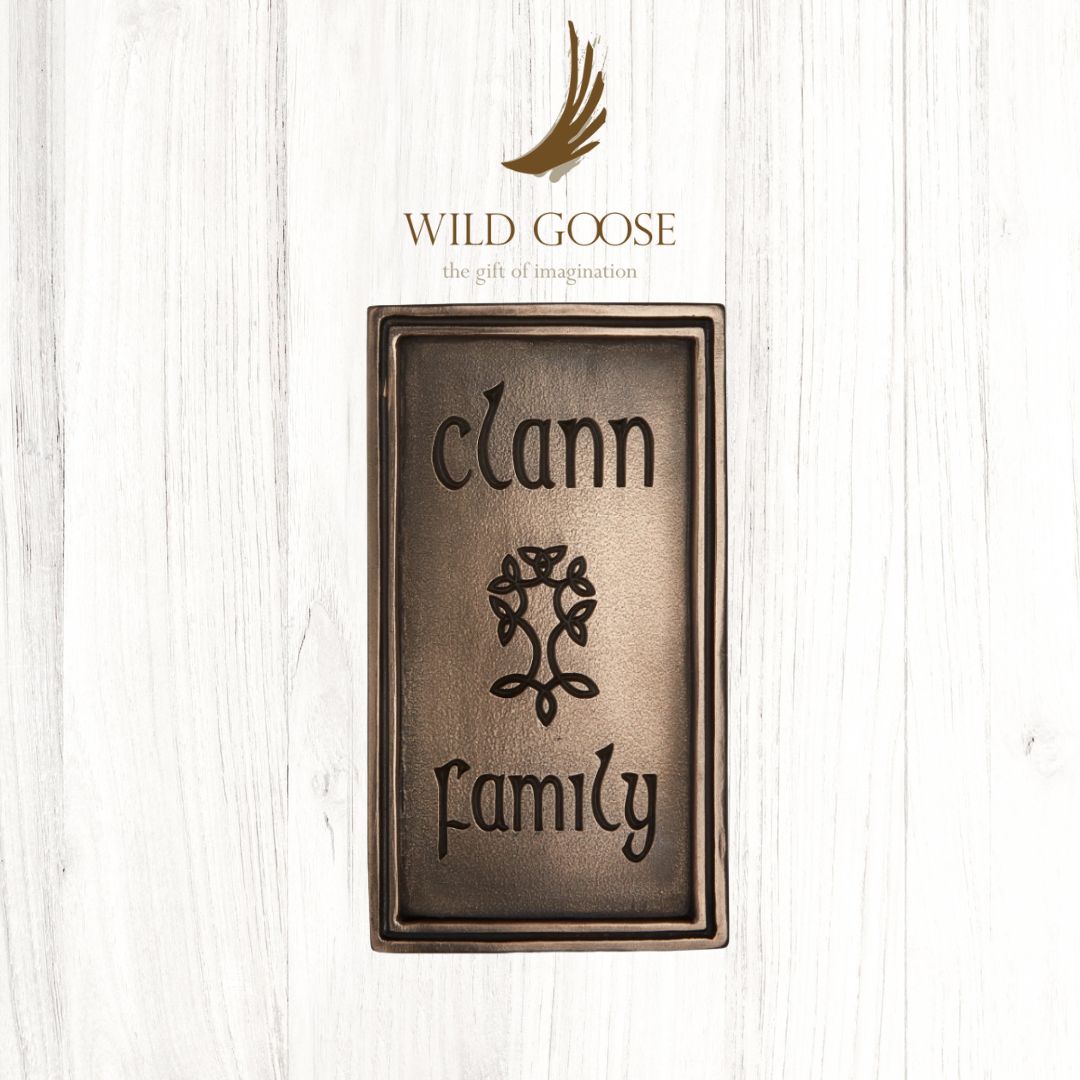 Clann Family Bronze Wall Plaque