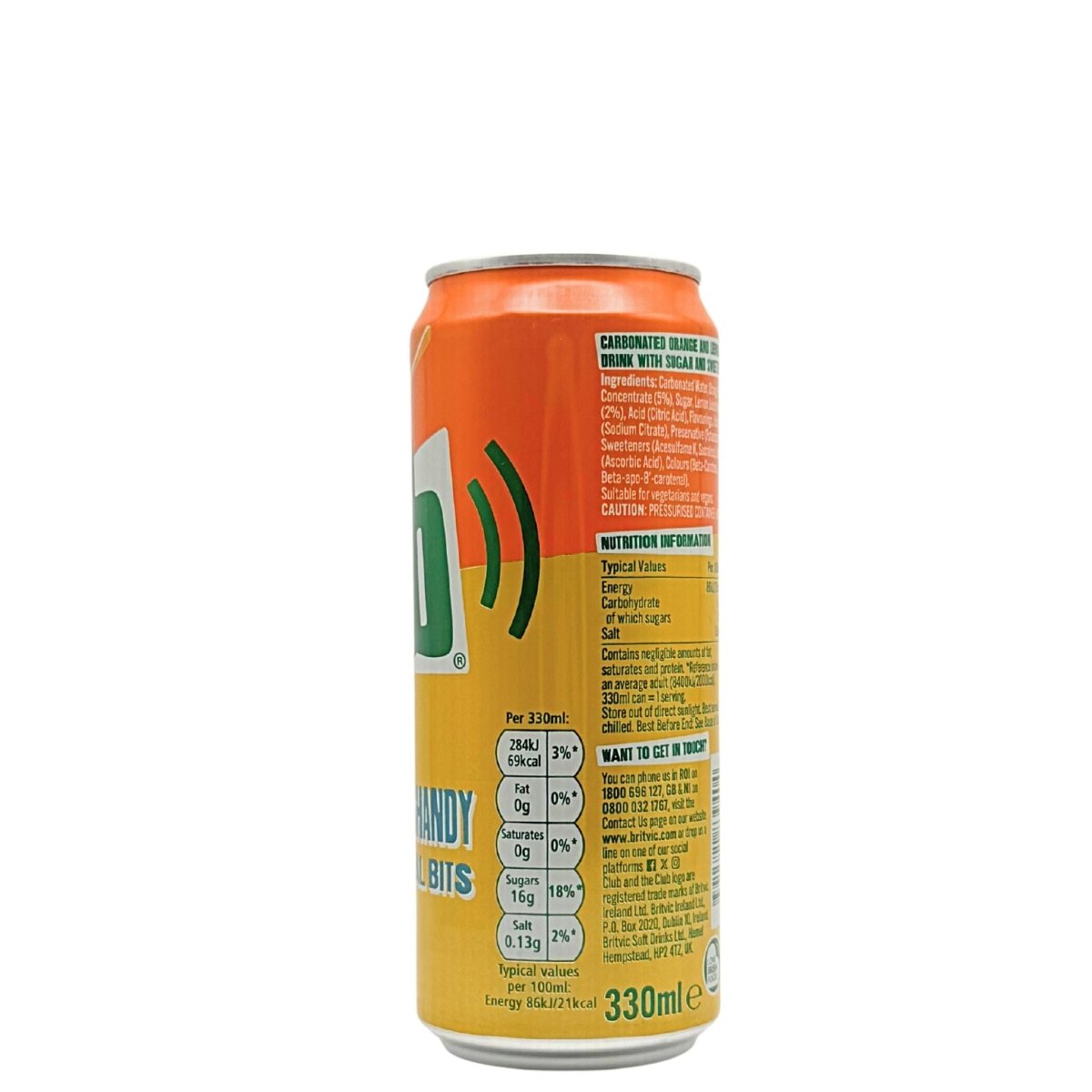 Club Orange Rock Shandy (Can) - The Celtic Gift Store - Food