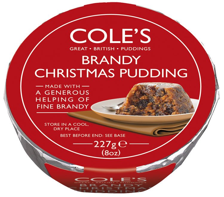 Coles Brandy Christmas Pudding - 227g - The Celtic Gift Store - Food