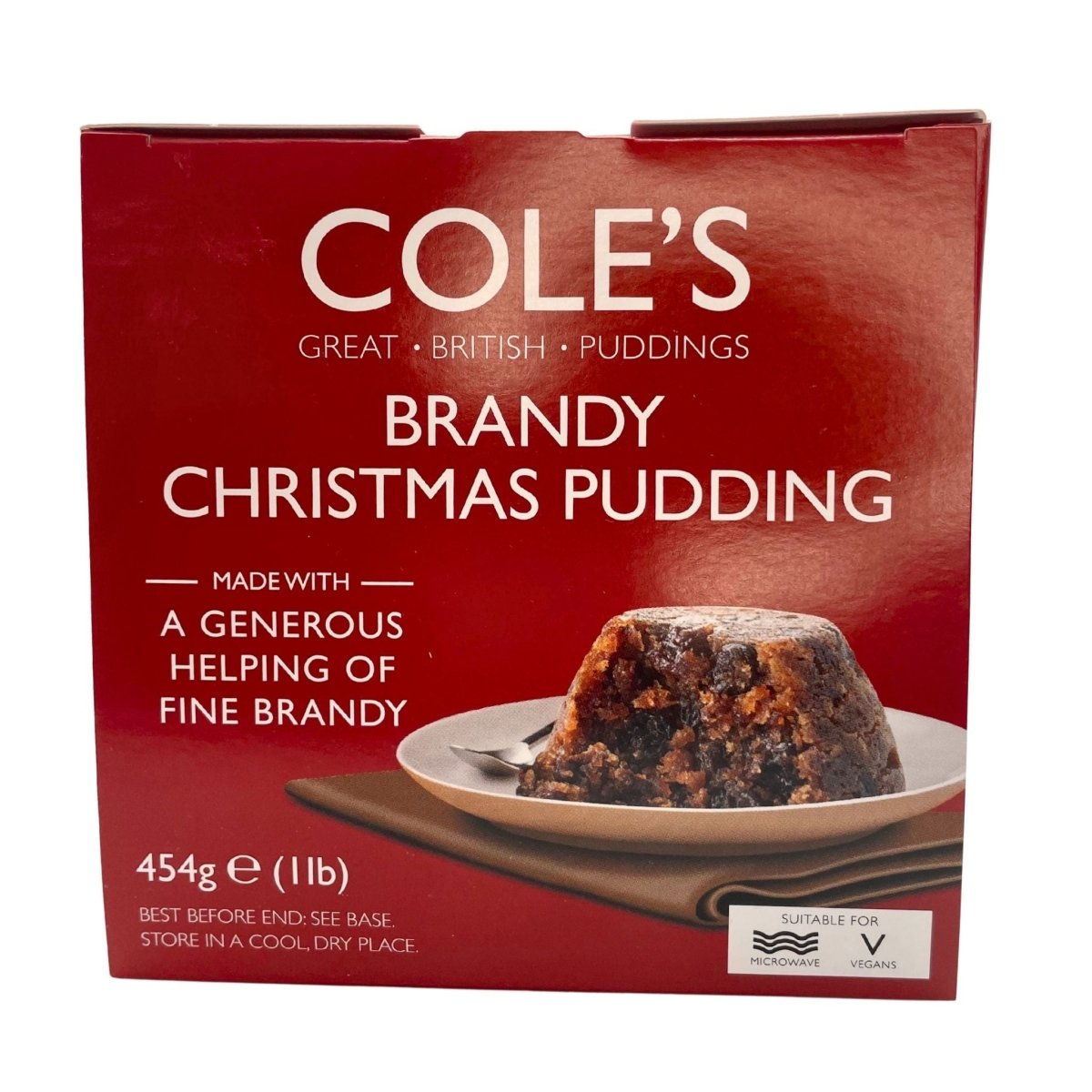 Cole's Brandy Christmas Pudding - 454g