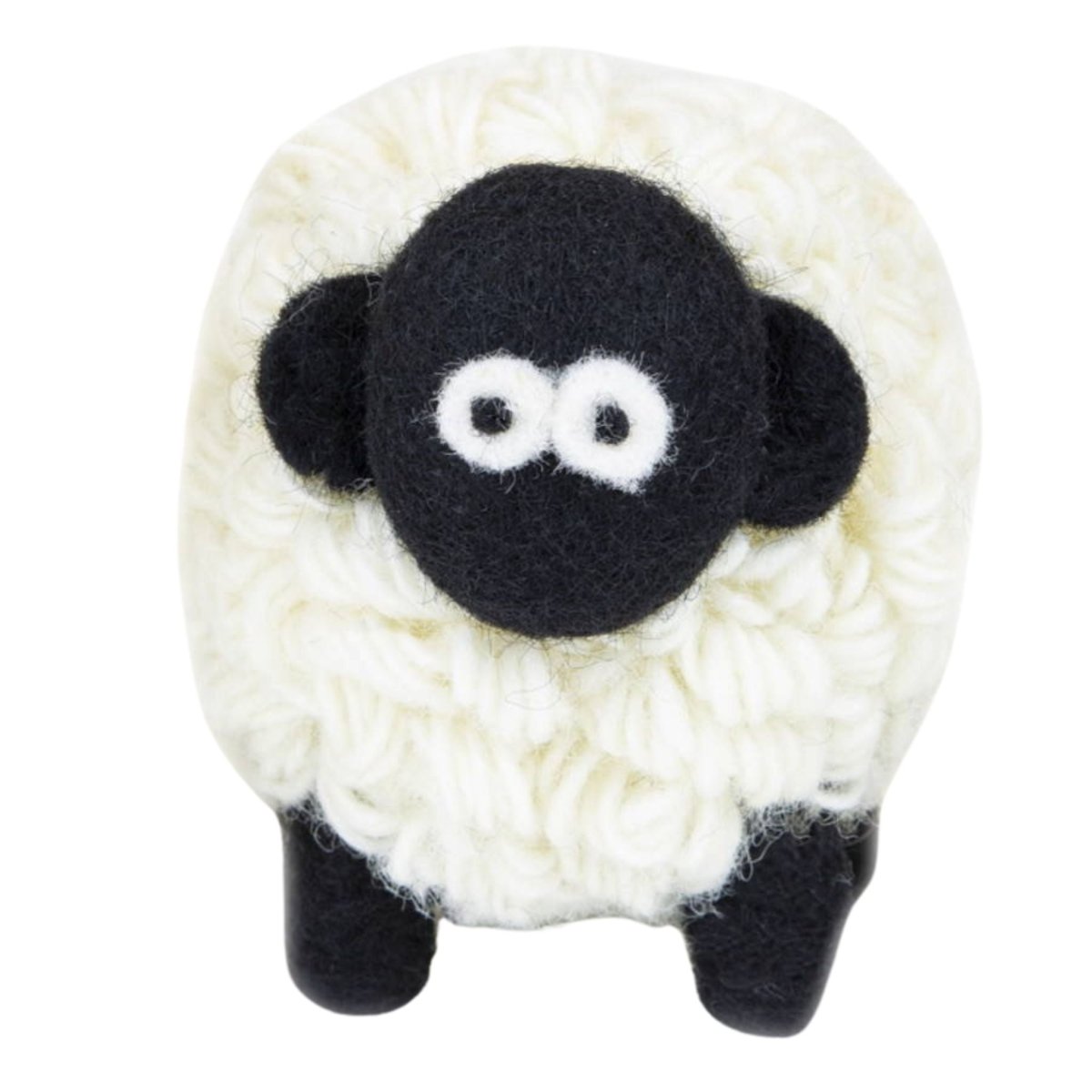 Collectible Knitted Sheep - Black Faced Mountain Sheep (Medium)