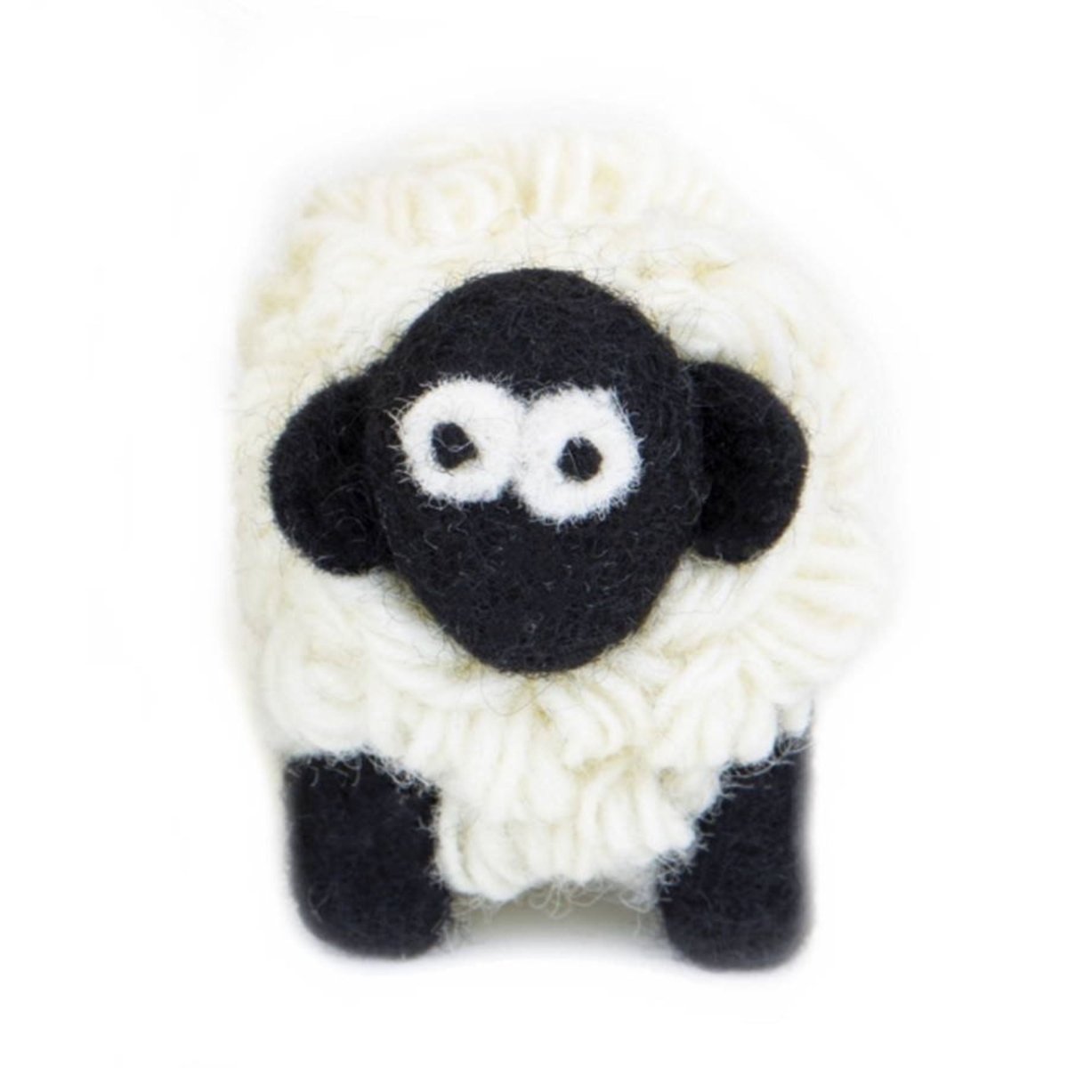 Collectible Knitted Sheep - Black Faced Mountain Sheep (Small)