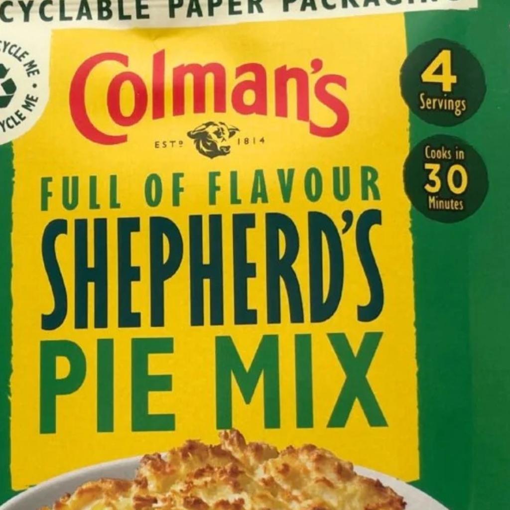 Colman's Shepherd's Pie Mix- 50g