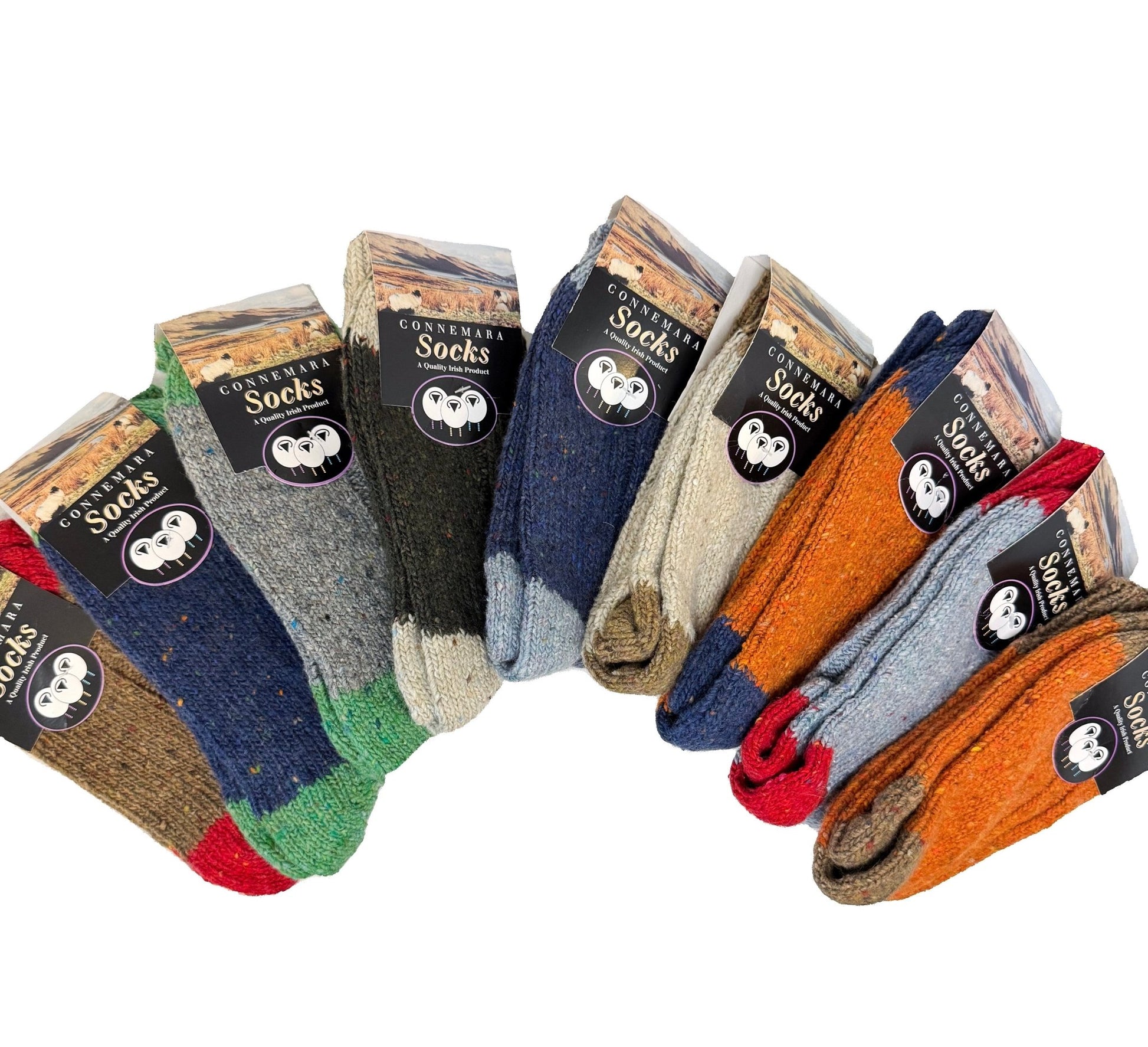 Connemara Flecks Socks - The Celtic Gift Store - Socks