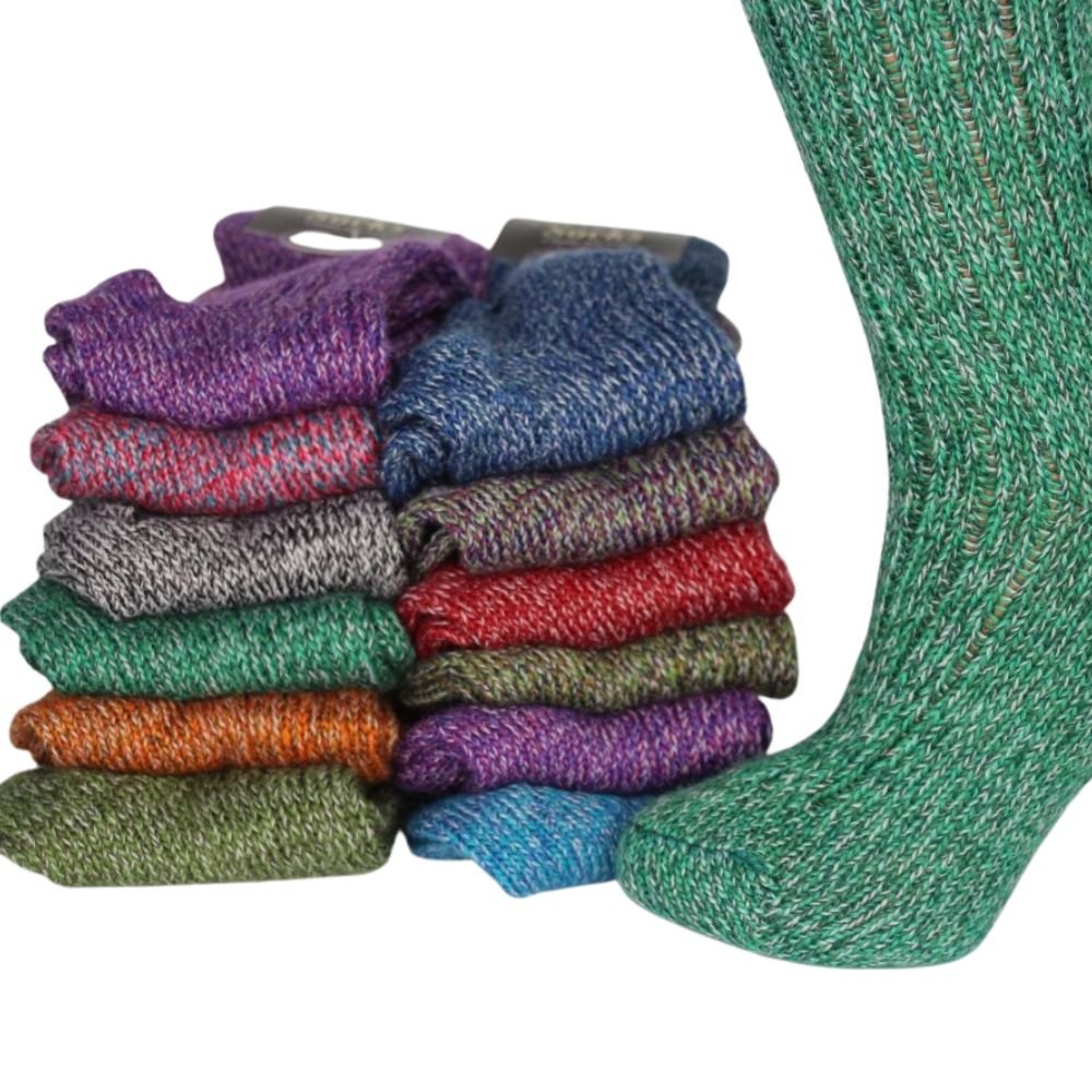 Connemara Heather Socks